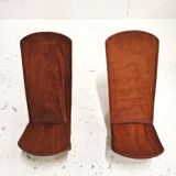 Pair of wooden chairs Palabre