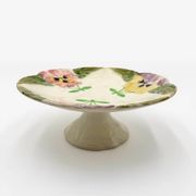 The Pansies of Choisy-le-Roi 19th Century Compotier