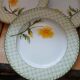 4 vintage porcelain plates