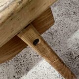 vintage XL low sofa / gym / school bench