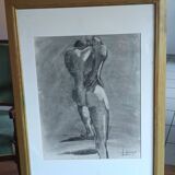 large painting signed Hélène Vogt (1902-1994)