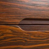Scandinavian minimalist rosewood chest