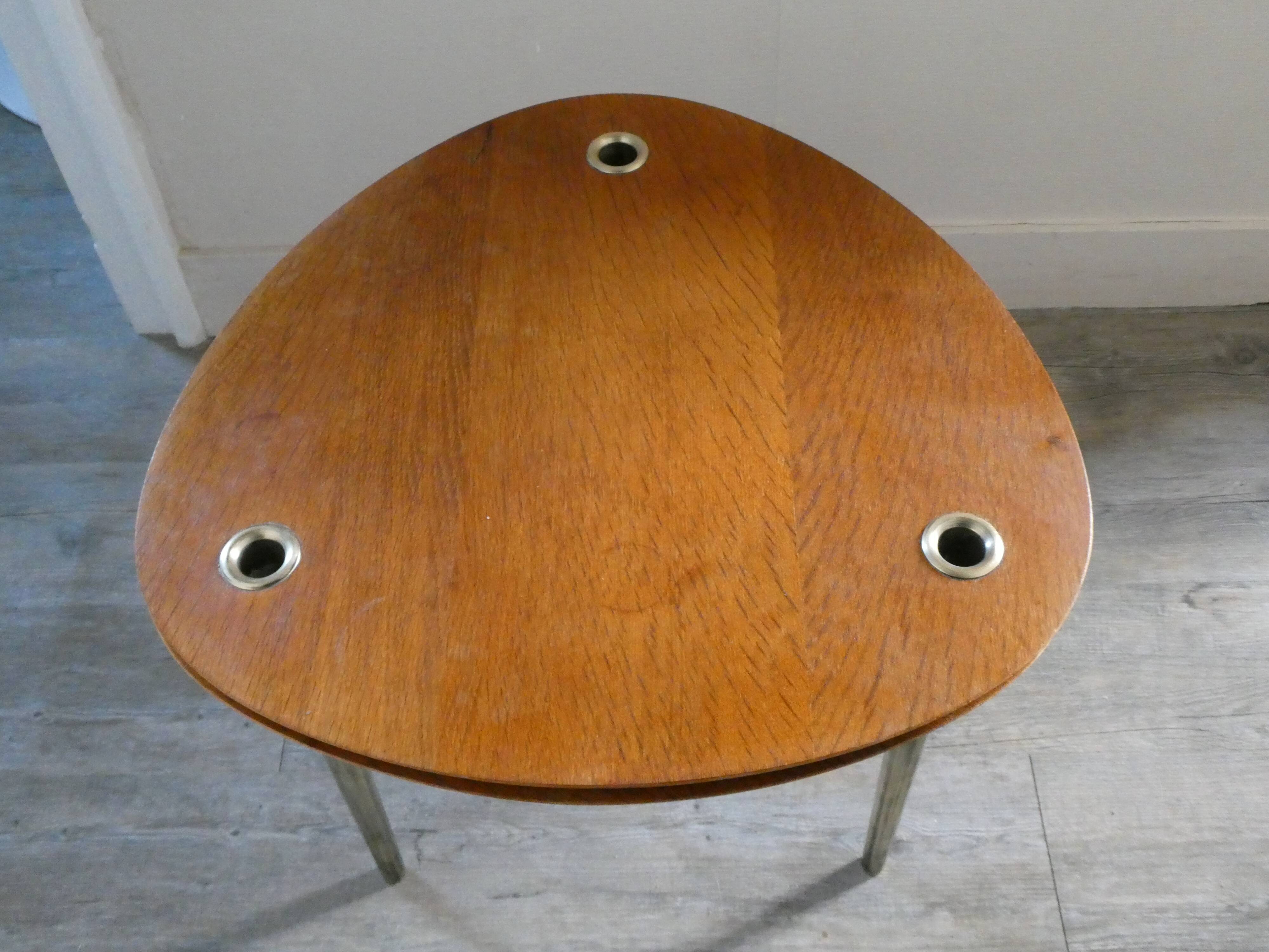Set of 2 coffee tables Partroy by Pierre Cruège, 1950s