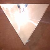 Mirror table triangle/star shape wrought iron unique model