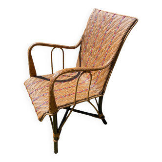 1900s rattan armchair