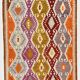 5x8 Geometric Handmade Wool Persian Kilim Rug, 171x260Cm