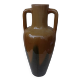Large handled vase