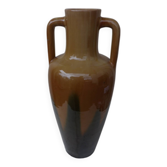Large handled vase