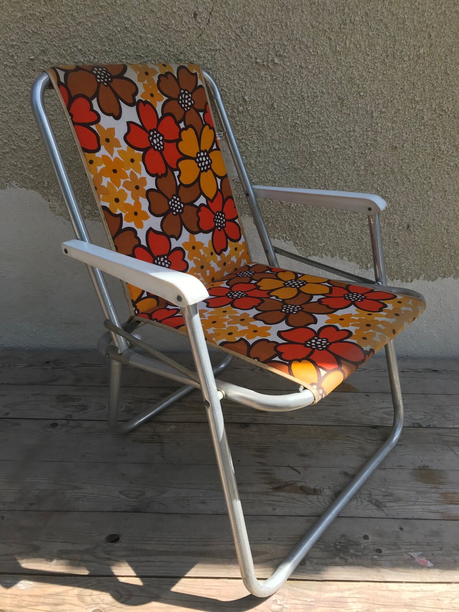 Kettler folding garden chair 70s