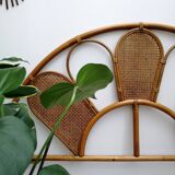 Bedhead in rattan