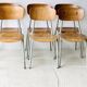 Vintage School Chairs, set of 6