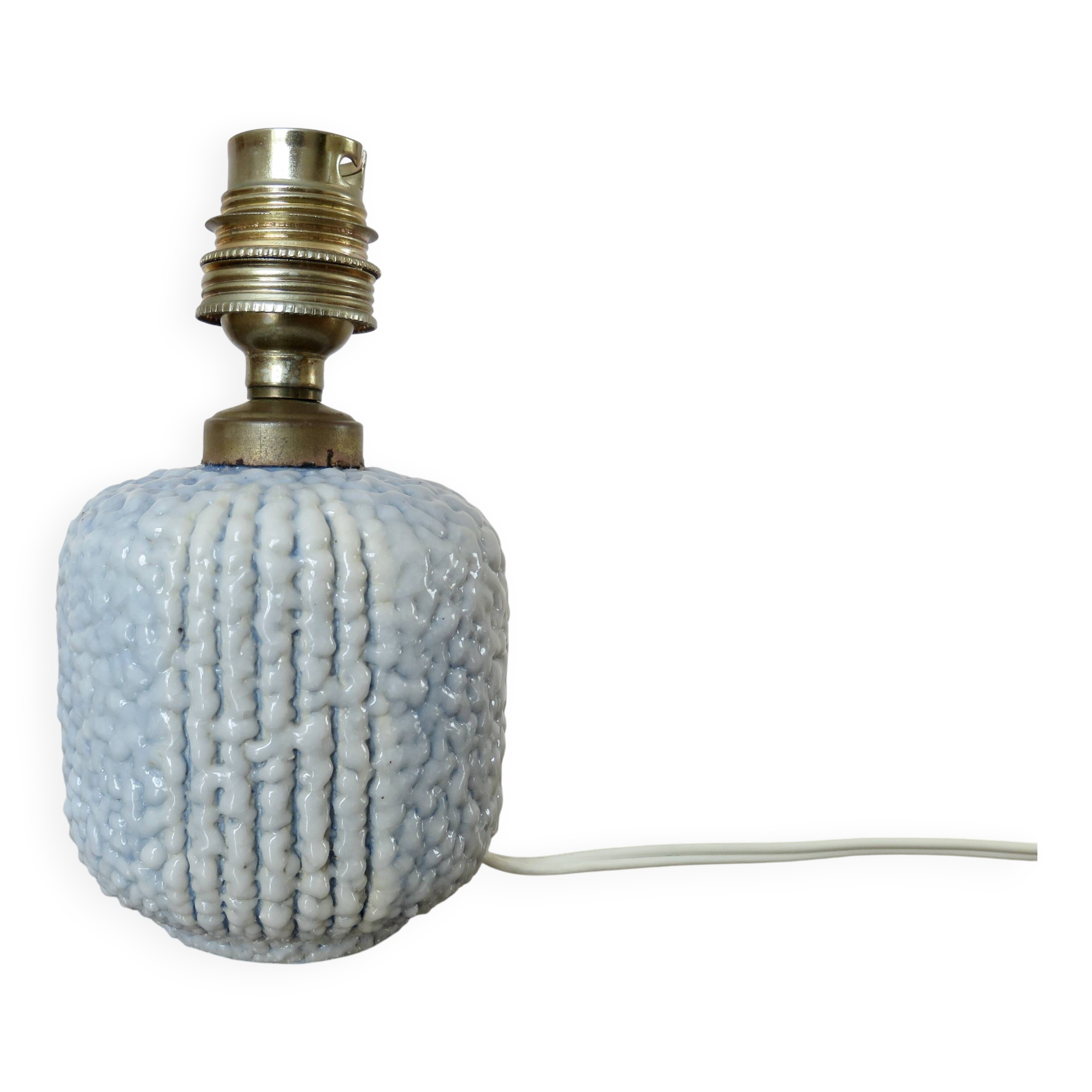 Primavera, small crumpled ceramic lamp