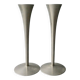 Pair of metal candlesticks Solingen, circa 1970