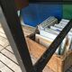 Wood and iron desk year 50