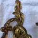 Pair of Louis XV style bronze sconces