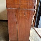 Mahogany and mahogany veneer sideboard - English work from the Victorian period - Circa 1870-1880