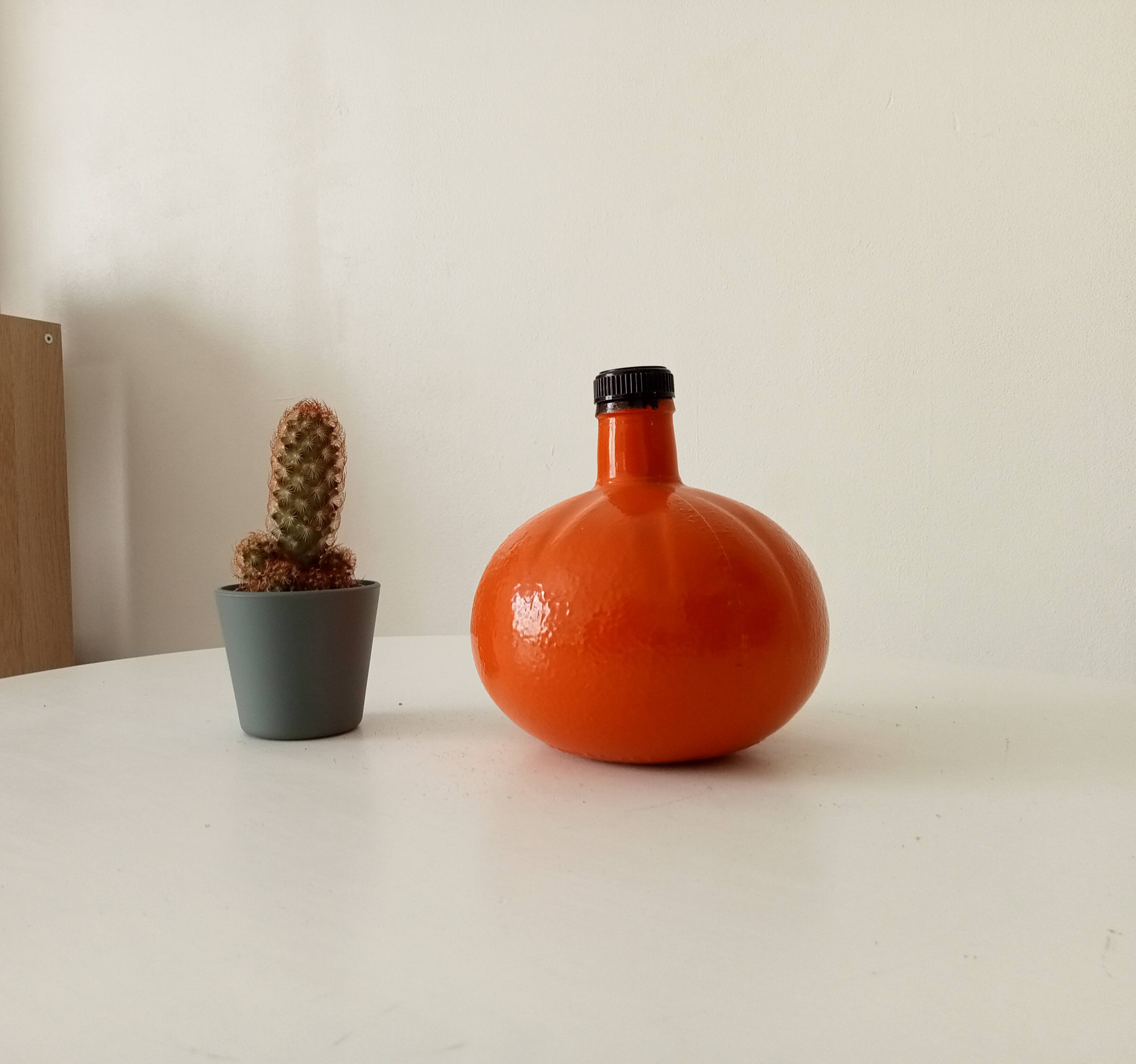 Vintage "pumpkin" bottle