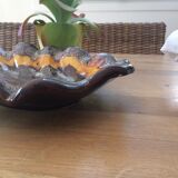 Large plate in ceramics in Vallauris