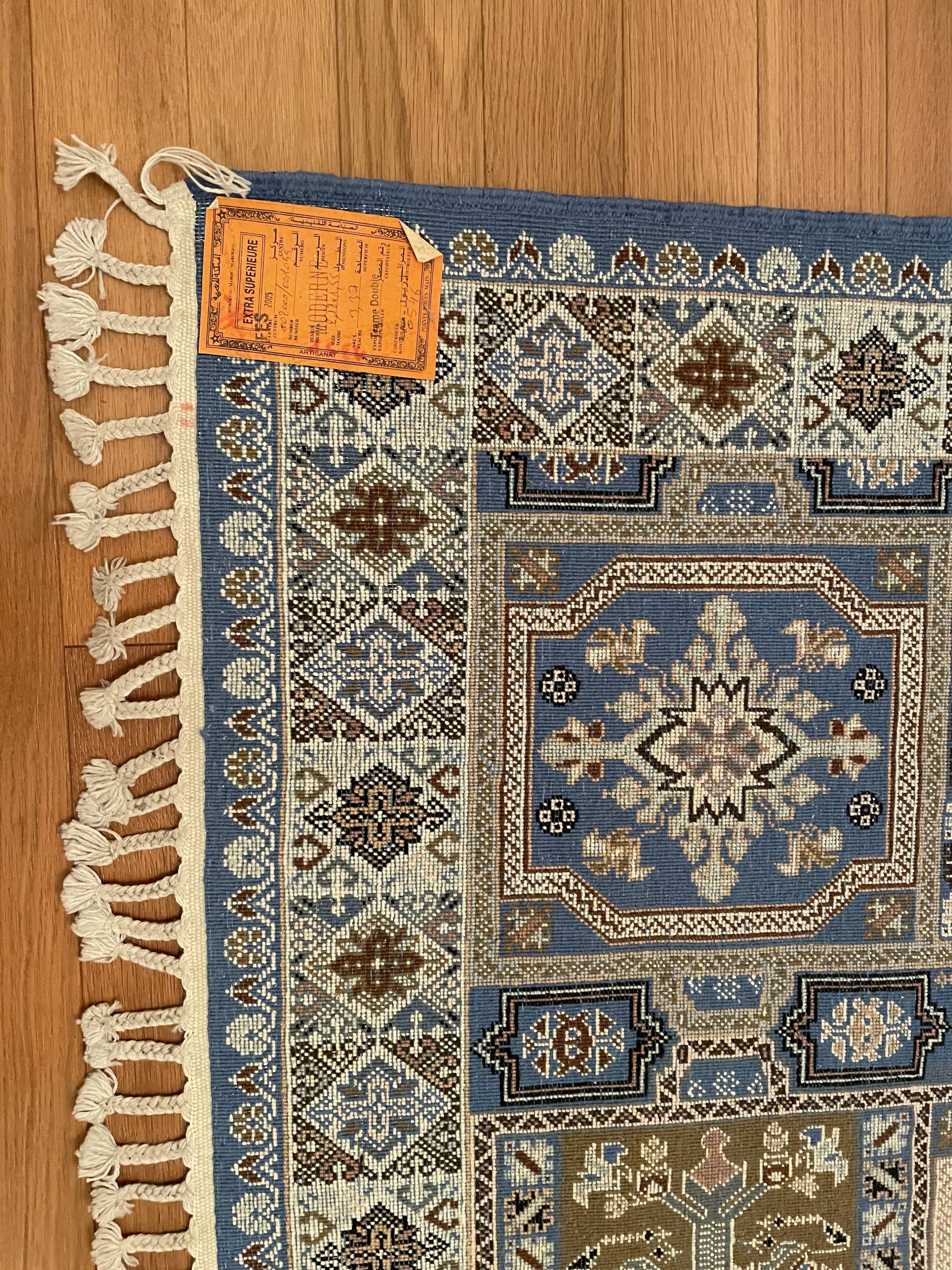 Handmade Moroccan rug