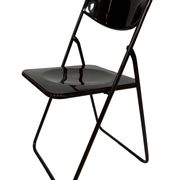 Vintage Ted Folding chairs Niels Gammelgaard for Ikea - Set of four - in Dark Brown