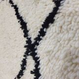 Handcrafted moroccan berber rug 243 x 143 cm