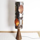 Brutalist ceramic lamp from Accolay