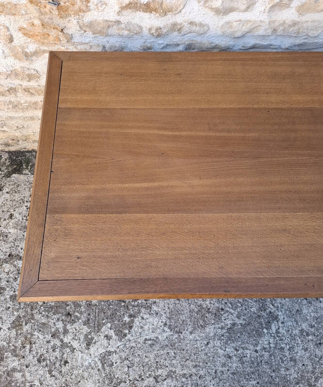 Oak farmhouse table