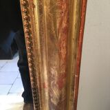 Golden mirror Louis Philippe 161x98cm