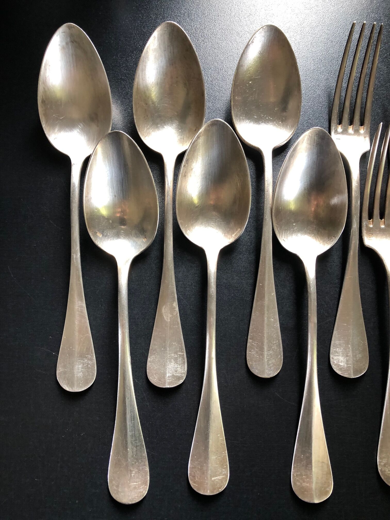 12 old cutlery model Baguette