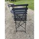 Salon de jardin fer repliable