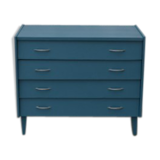 Blue vintage chest of drawers