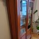 Showcase library in solid wood