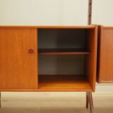 Teak system bookcase, Norwegian design, 1960s, production: Blindheim Mobelf