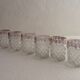 Pitcher and  whiskey glasses 70s