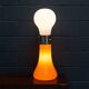 Vintage 20thc italian table / floor lamp by carlo nason for mazzega c.1970