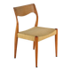 Set of 4 eetkamerstoelen Fristho team naar Niels O Moller model 71