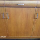 Buffet Enfilade 50s in blond wood