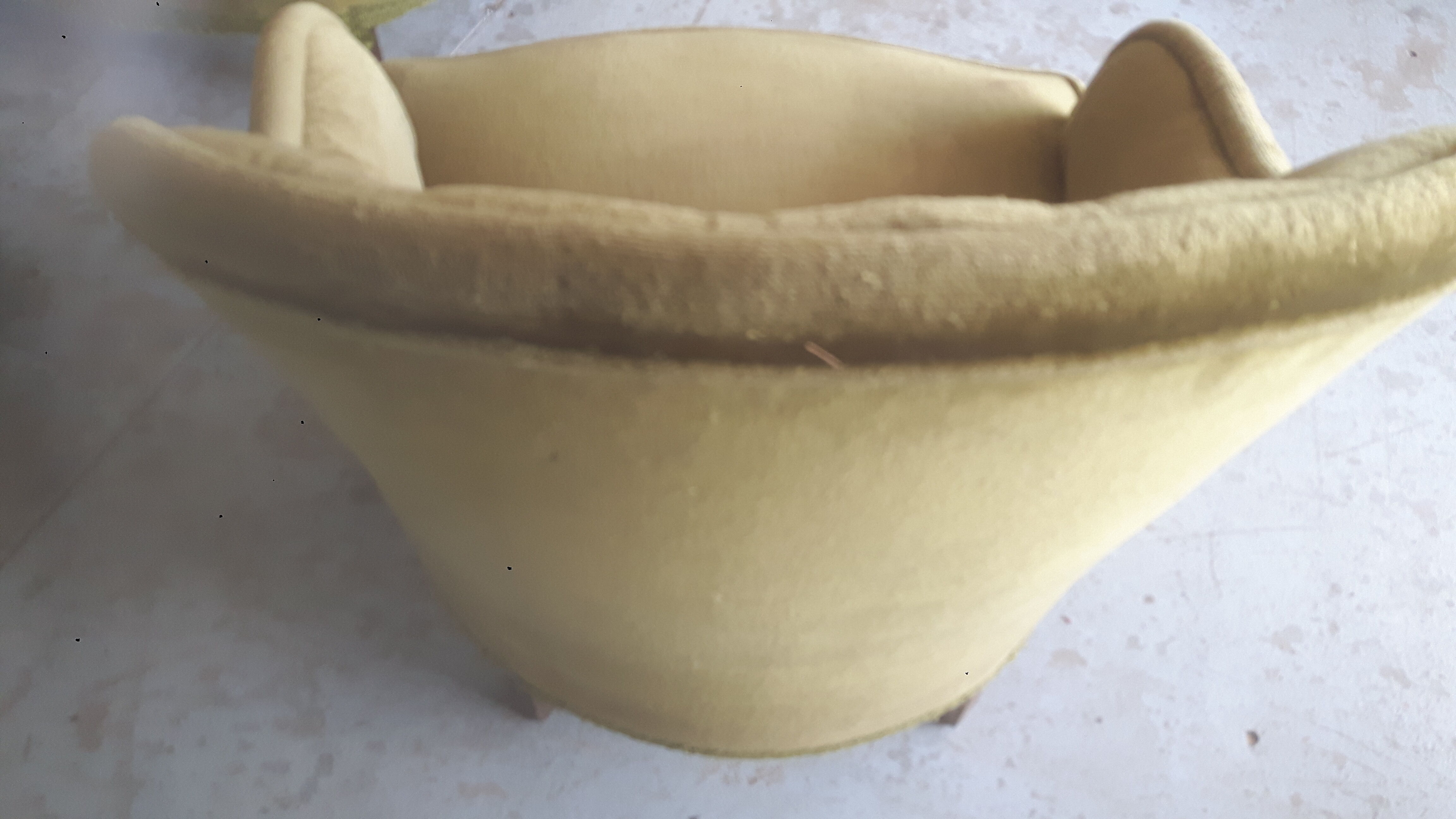 Toad green velvet lounge