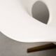 Early 2001 Vitra Eames La Chaise – Labeled, Sculptural Bone-White Patina