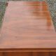 Vintage chest of drawers in walnut compass legs 4 drawers from the 1950s