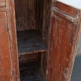 Meuble de rangement en bois ancien