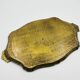 Decorative vintage baroque gold plateau