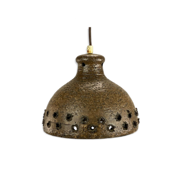 Danish ceramic pendant light from the 60s