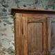 Armoire française ancienne en chêne et pin, fin XIXe siècle