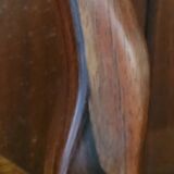 Asia 20th: Series of 6 exotic wood chairs