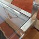80s Lucite, Glass and Metal Coffee Table
