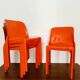 Set of 4 Selene Dining Chairs by Vico Magistretti for Artemide Milano
