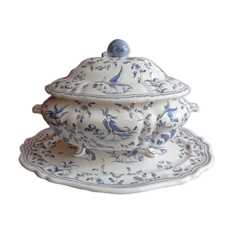 Soupiere en faience de moustiers