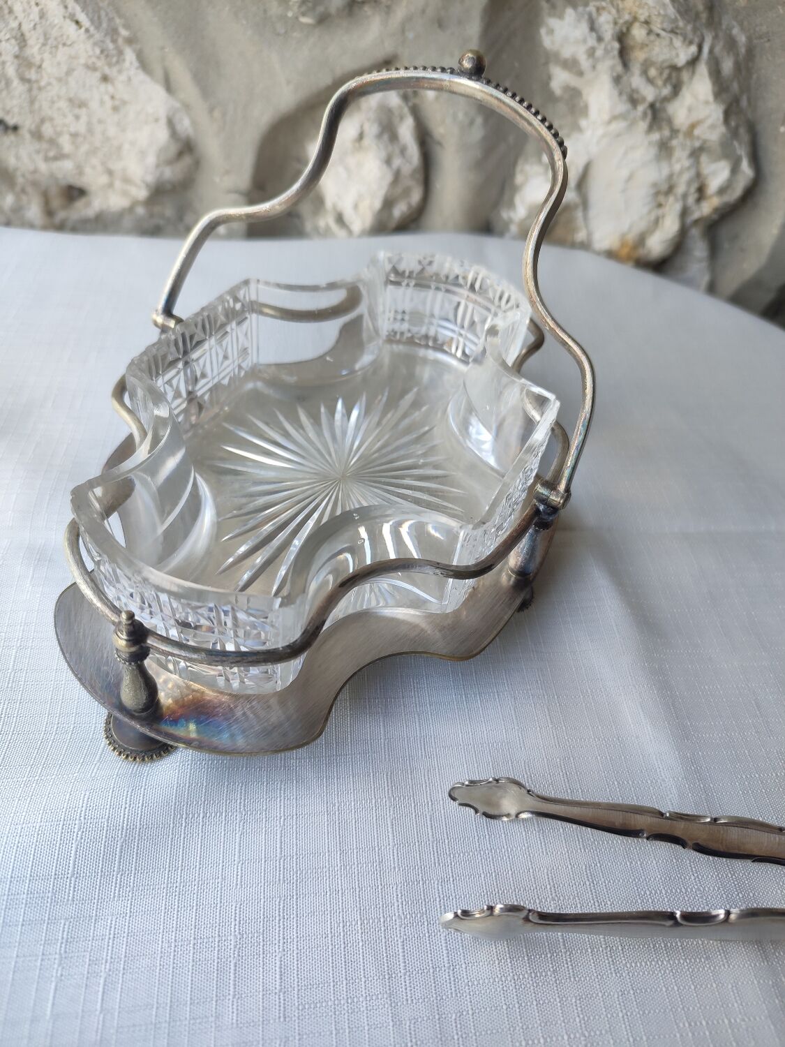 Old sugar bowl Hukin & Heath Silver