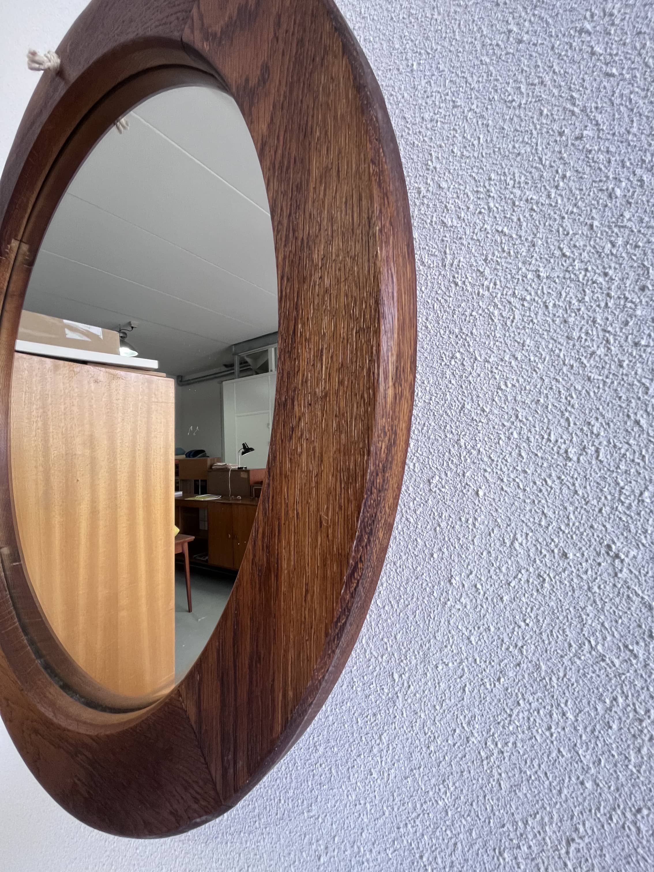 Vintage mirror round